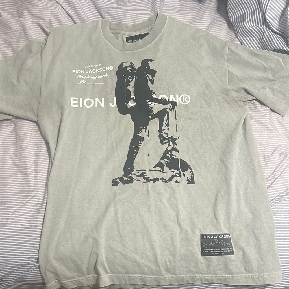 JACKSON Gray Men's T-Shirt